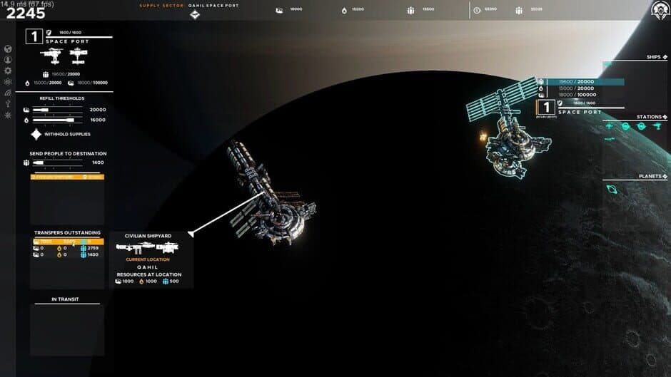 Falling Frontier screenshot