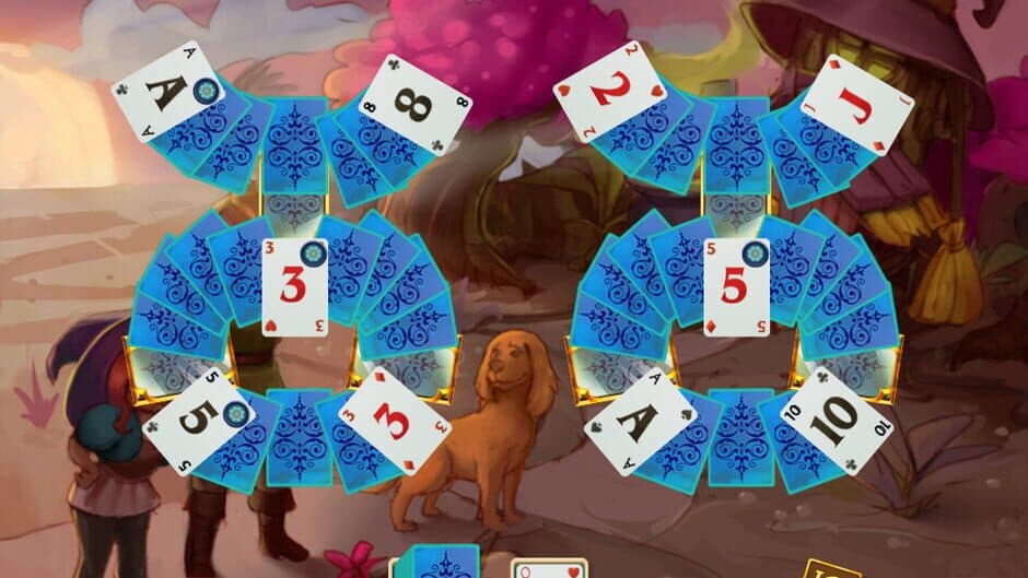 Sweet Solitaire: School Witch screenshot