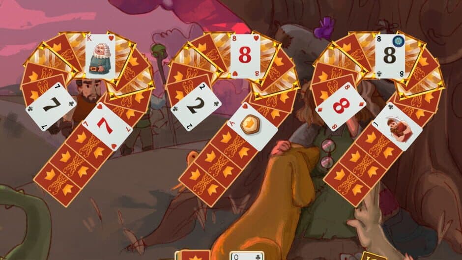 Sweet Solitaire: School Witch screenshot