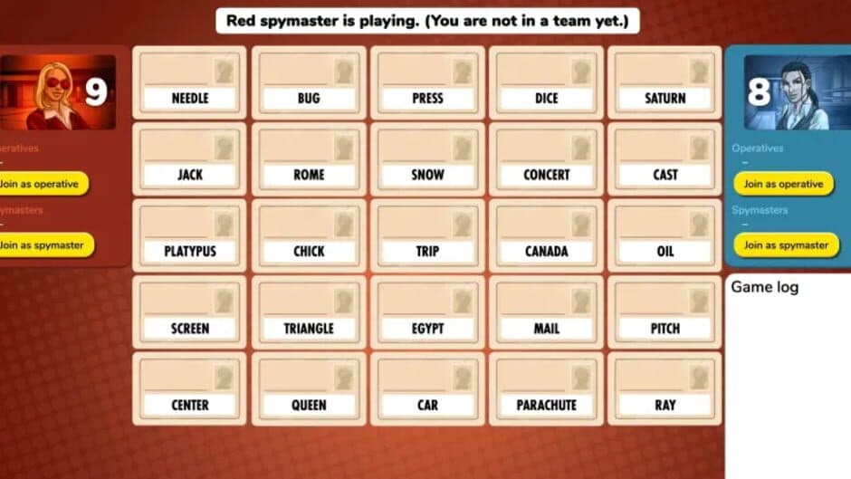 Codenames screenshot