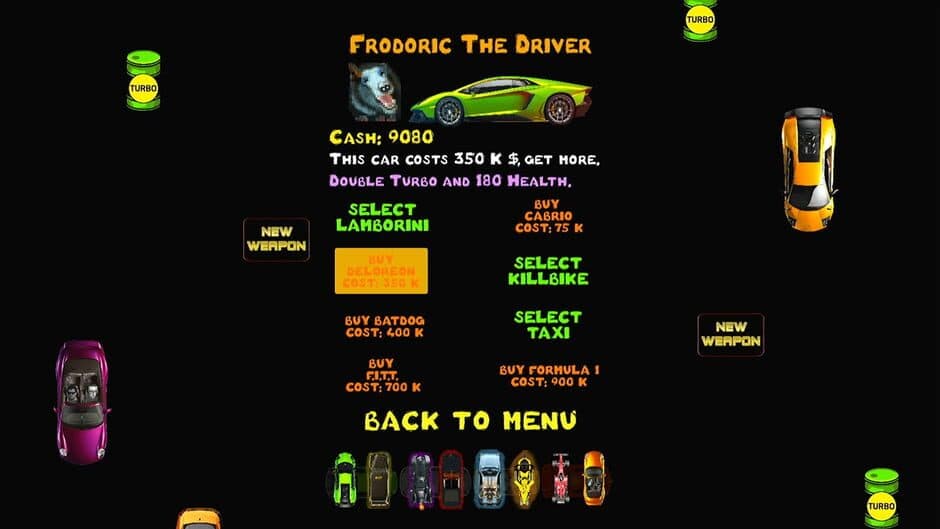 Frodoric the Driver screenshot
