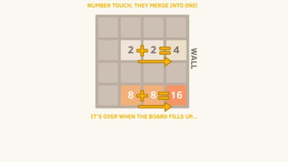 2048 screenshot