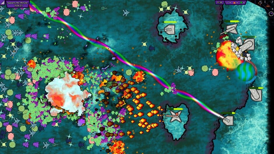 Swarming Planet screenshot