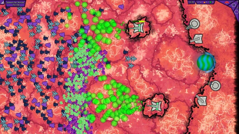Swarming Planet screenshot