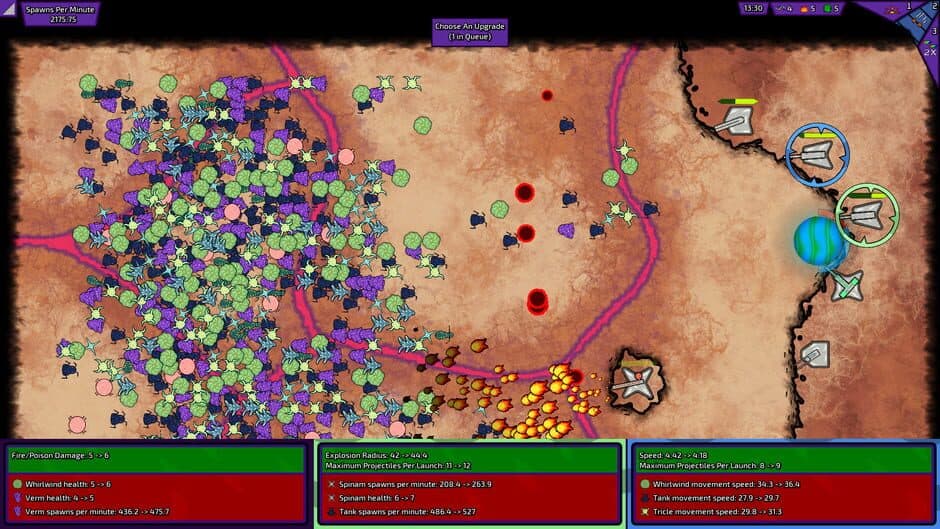 Swarming Planet screenshot