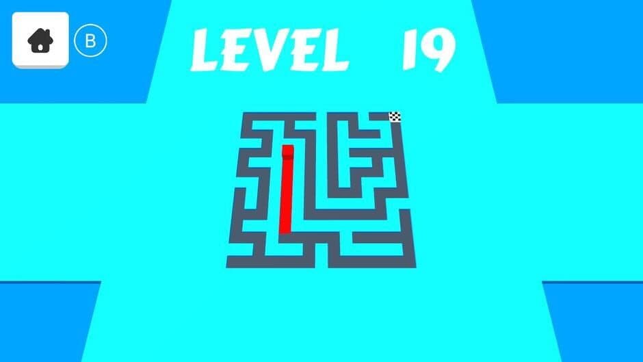 Maze with Cube screenshot