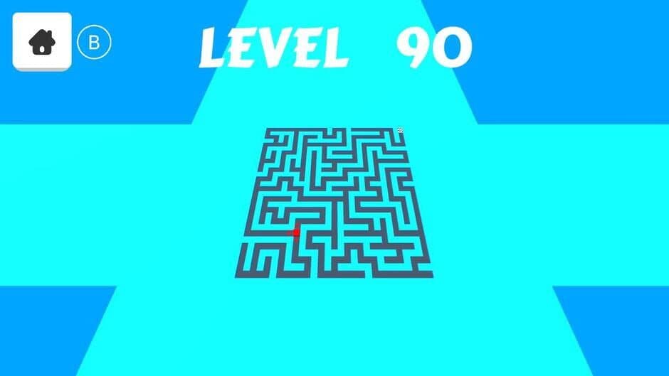 Maze with Cube screenshot