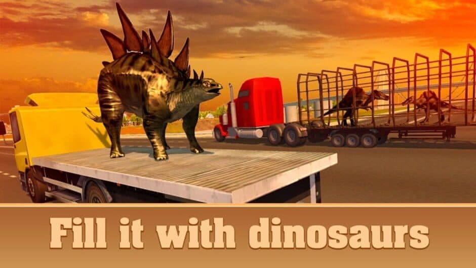 Dinosaur Park Building Simulator 3D screenshot