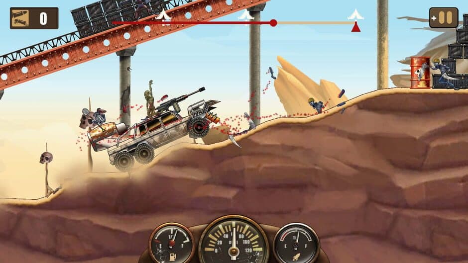 Zombie Hill Race screenshot