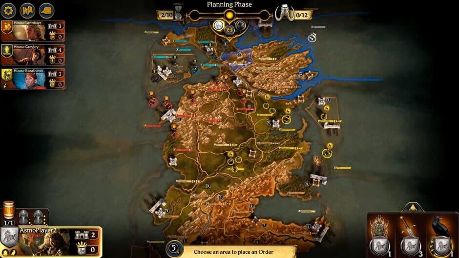 A Game of Thrones: The Board Game - Digital Edition screenshot