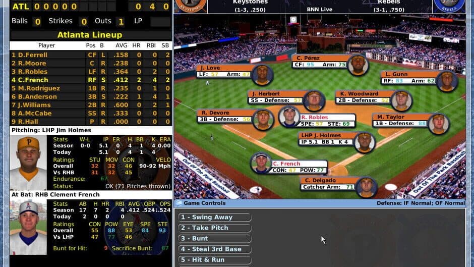 Out of the Park Baseball 9 screenshot