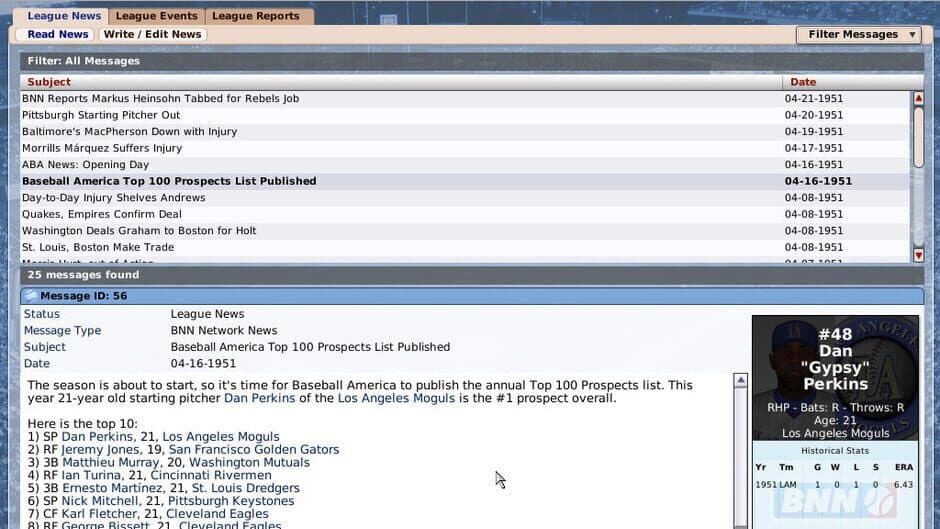 Out of the Park Baseball 9 screenshot