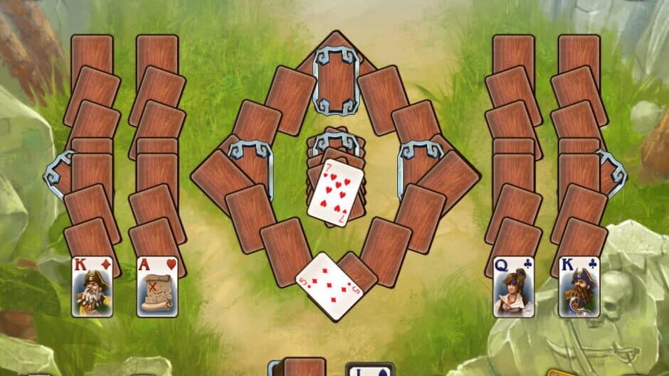 Solitaire Legend of the Pirates 2 screenshot
