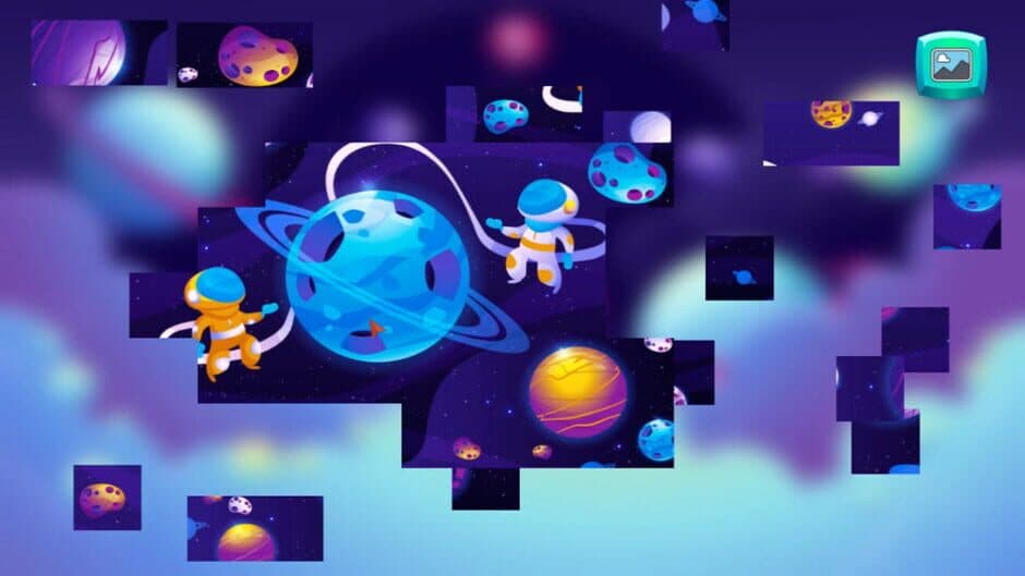 Space puzzle screenshot