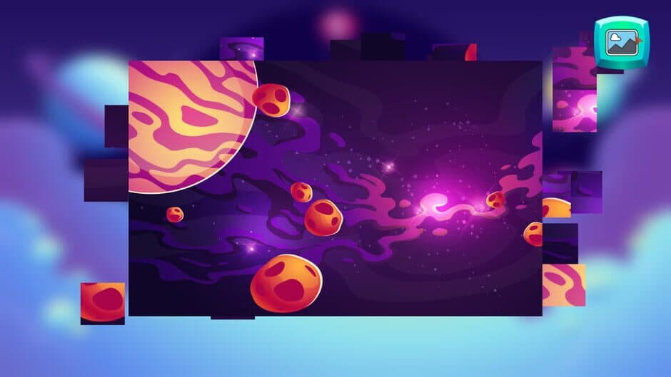 Space puzzle screenshot
