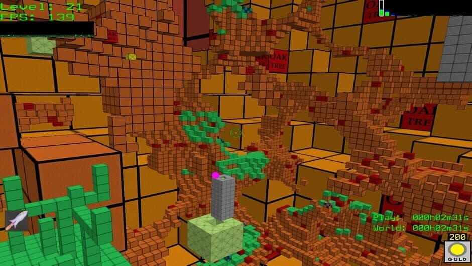 Fractal Block World screenshot