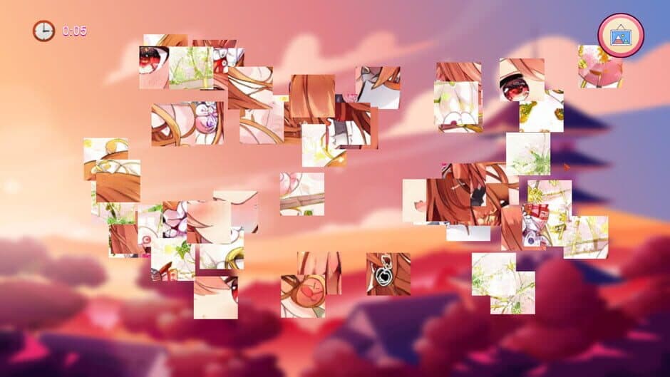 Anime puzzle screenshot