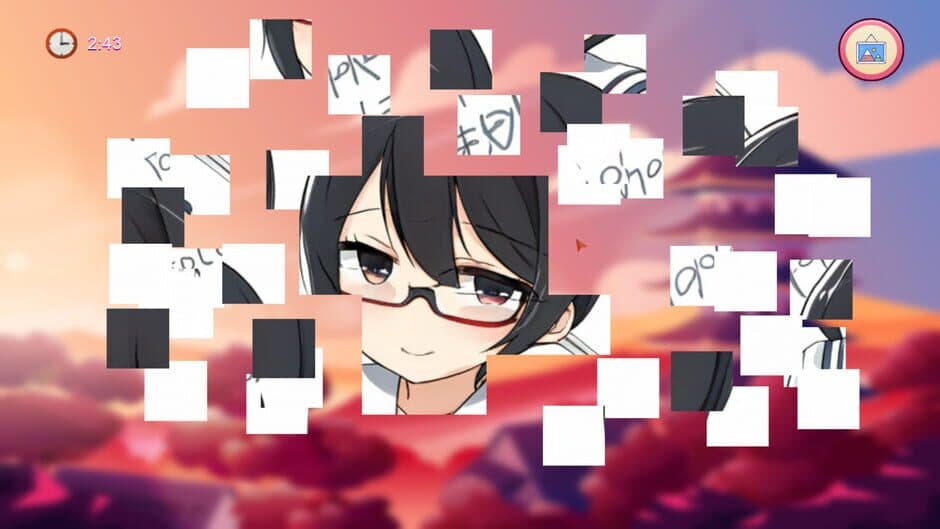 Anime puzzle screenshot