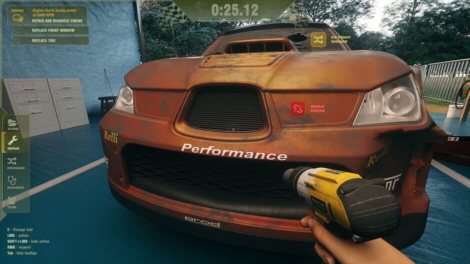 Rally Mechanic Simulator screenshot