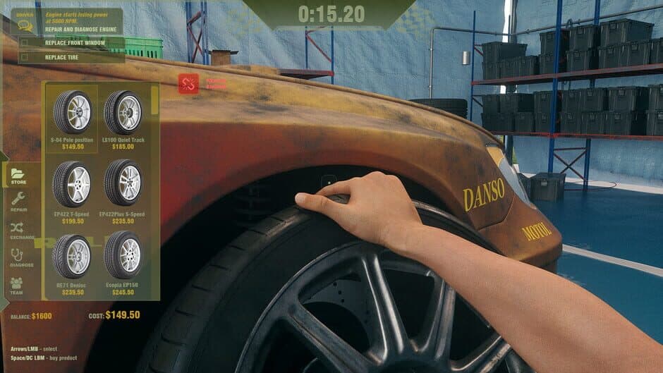 Rally Mechanic Simulator screenshot
