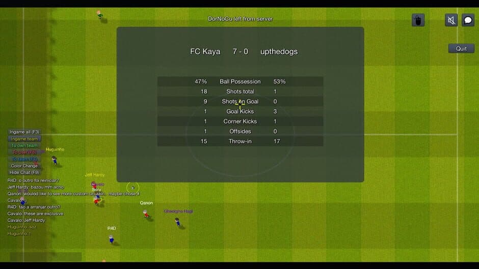 World of Soccer Reloaded screenshot