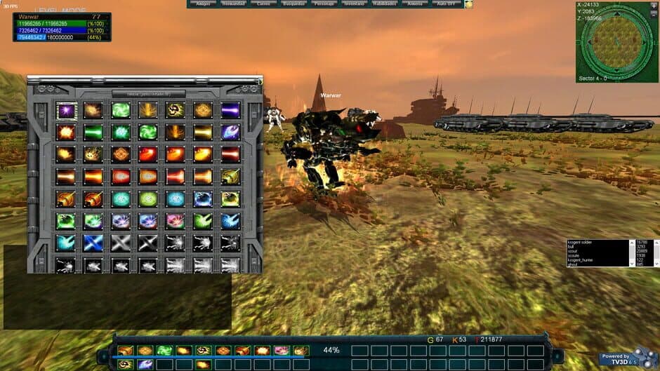 Dark War Online screenshot