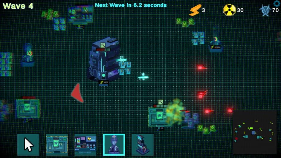 CyberGrid: Tower defense screenshot