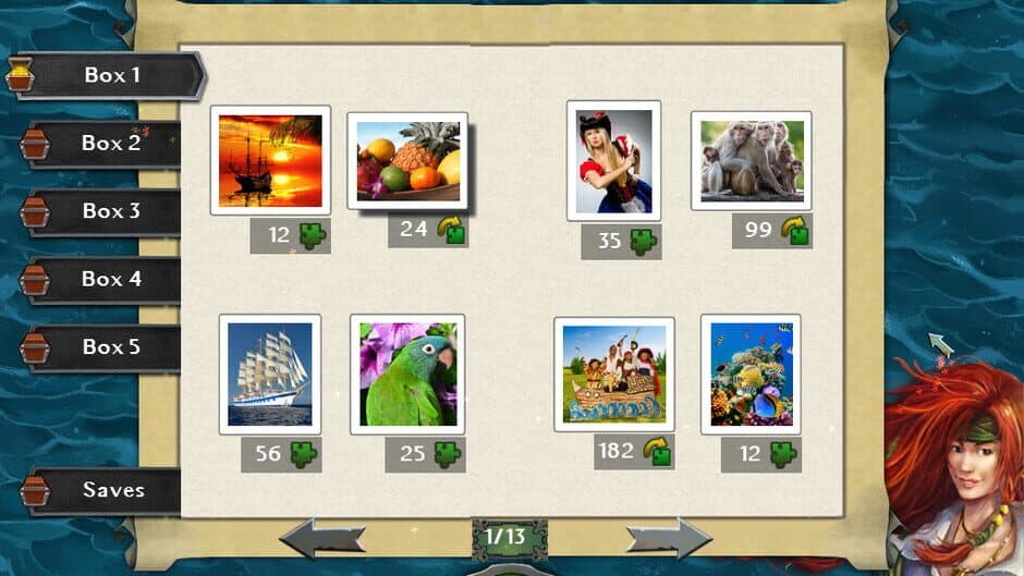 Pirate Jigsaw screenshot
