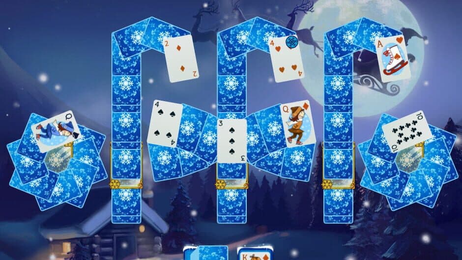 Solitaire Jack Frost: Winter Adventures 2 screenshot