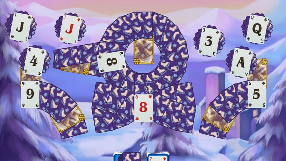 Solitaire Jack Frost: Winter Adventures 2 screenshot