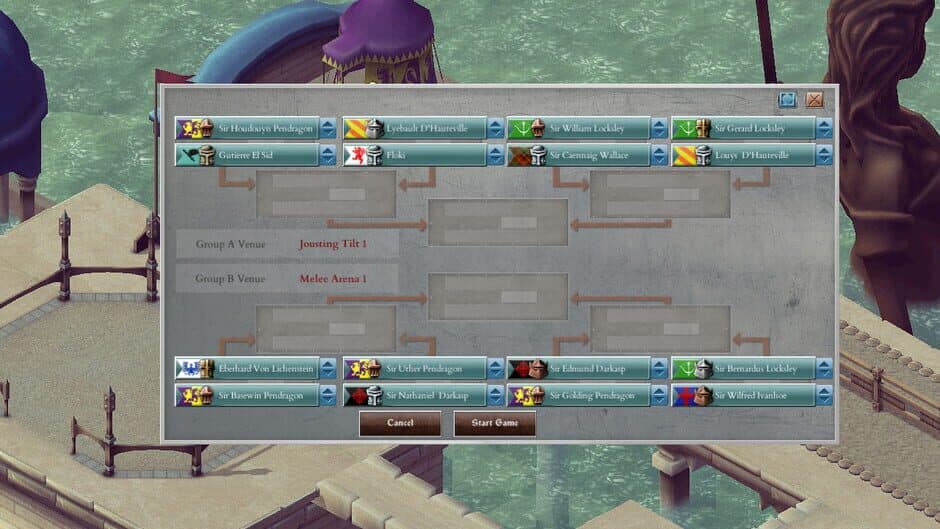 Tourney screenshot