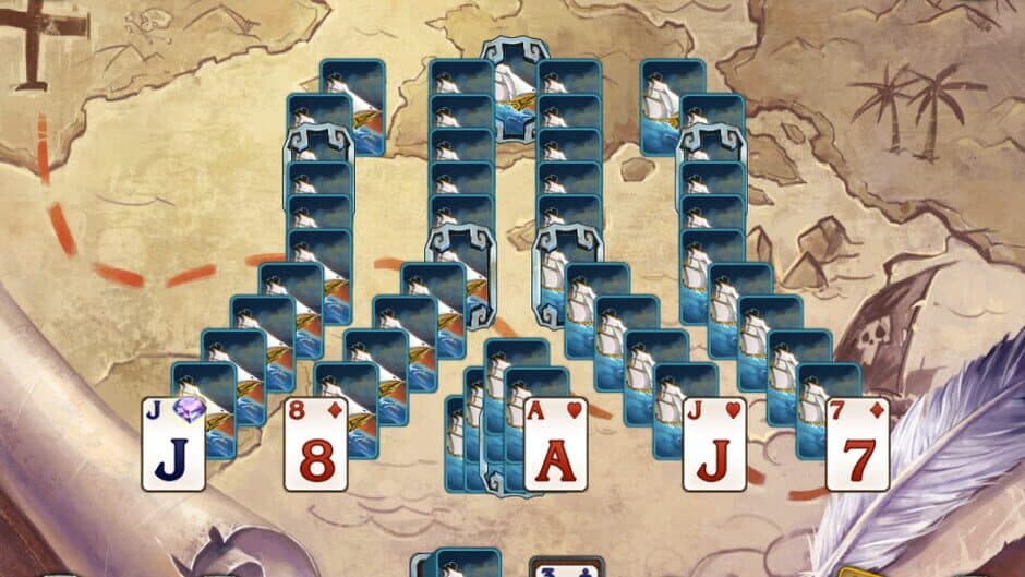 Solitaire Legend of the Pirates 3 screenshot