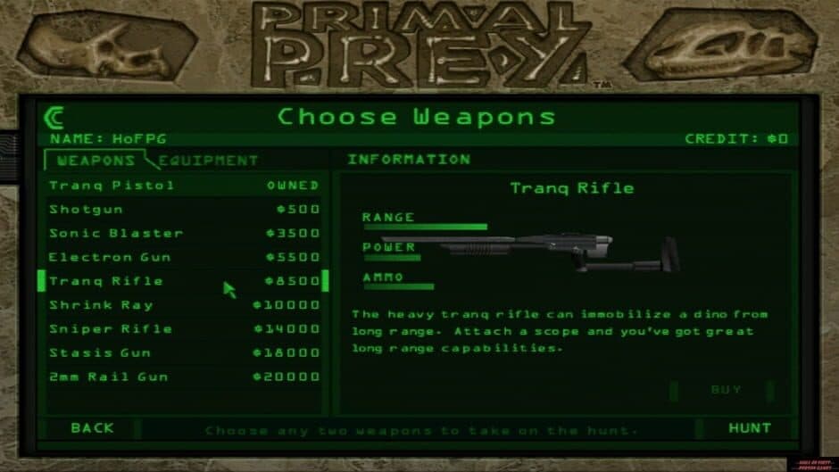 Primal Prey screenshot