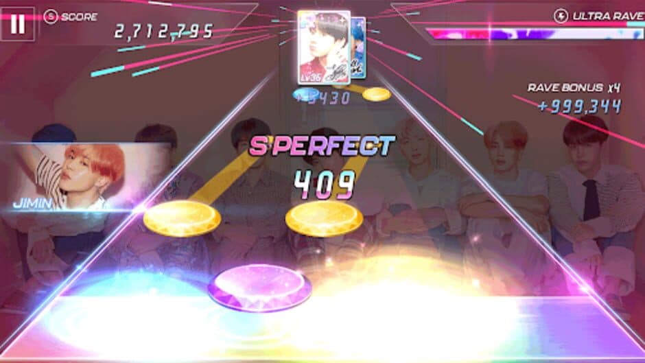 SuperStar BTS screenshot