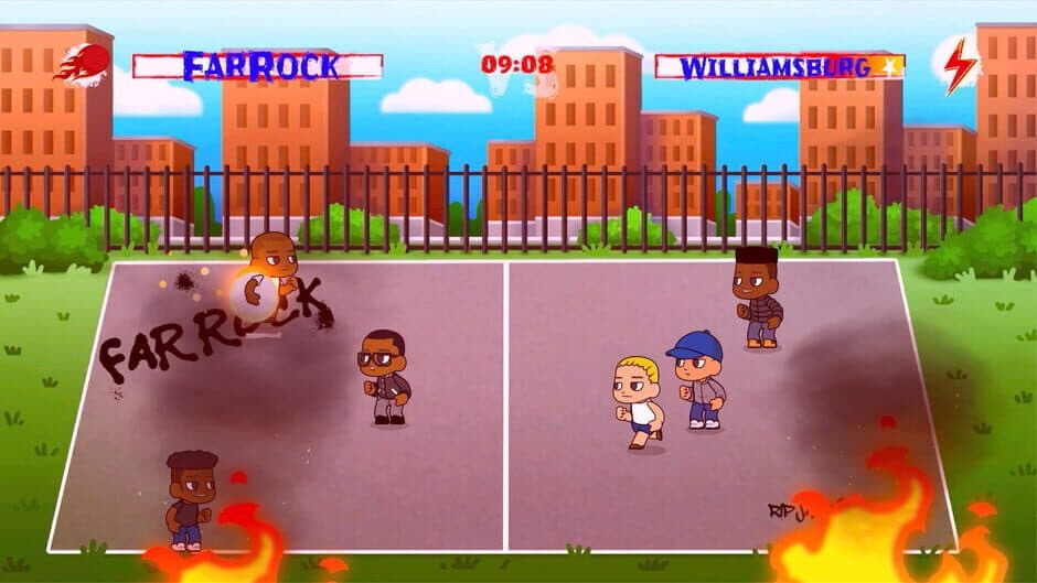 FarRock Dodgeball screenshot