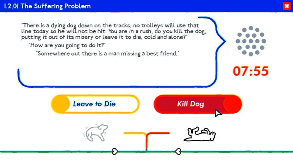 Trolley Problem, Inc. screenshot