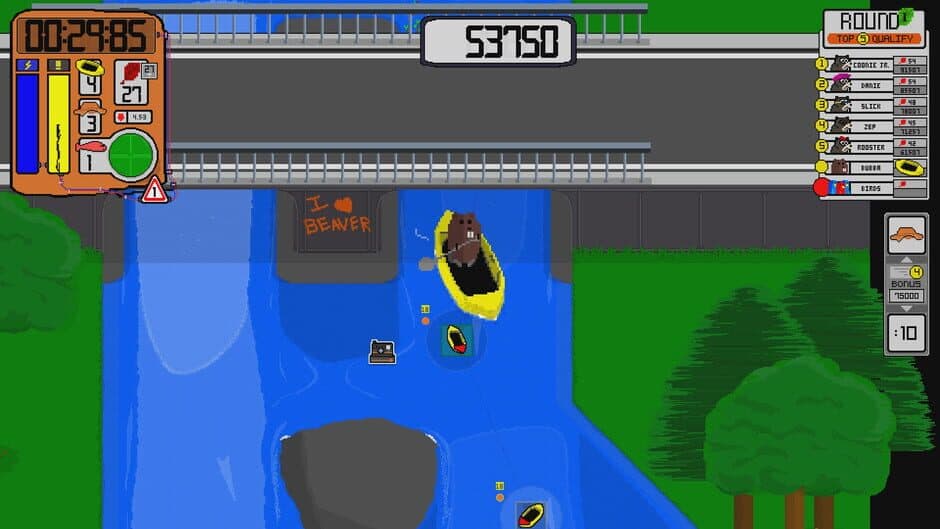 Beaver Fun River Run: Steam Edition screenshot