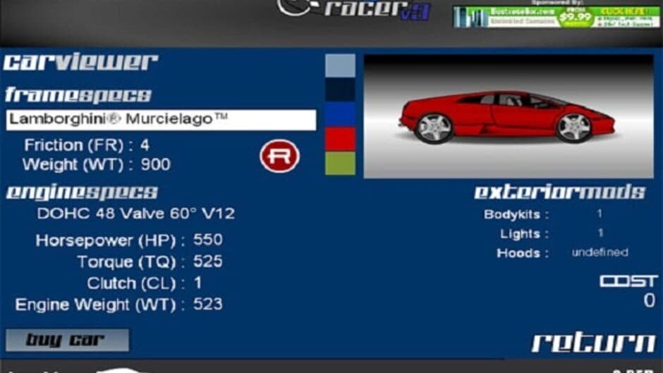 Drag Racer V3 screenshot