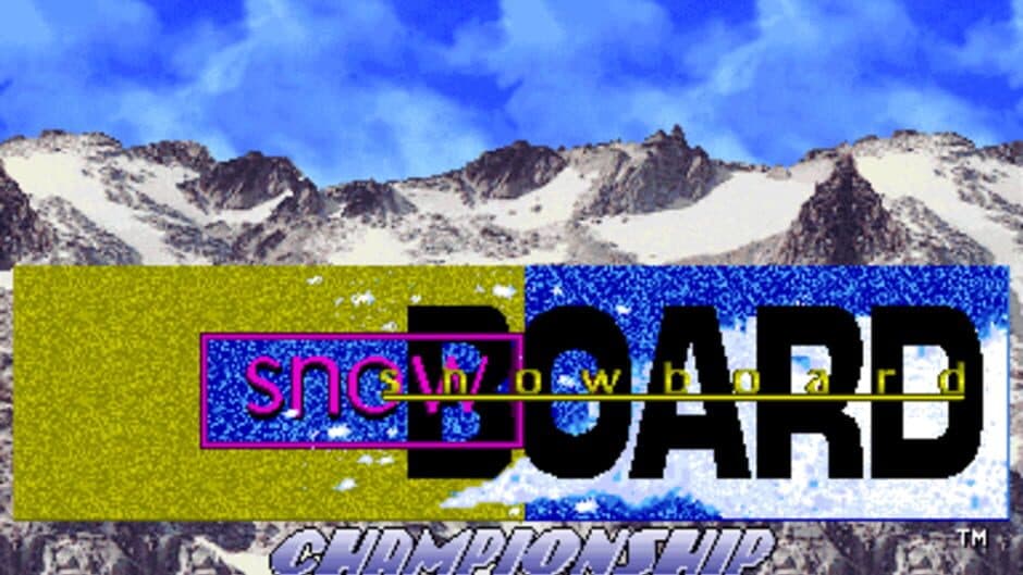 Snow Board Championship screenshot