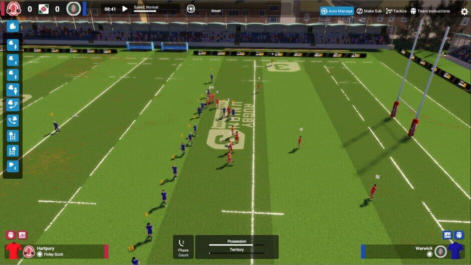 Rugby Union Team Manager 3 screenshot