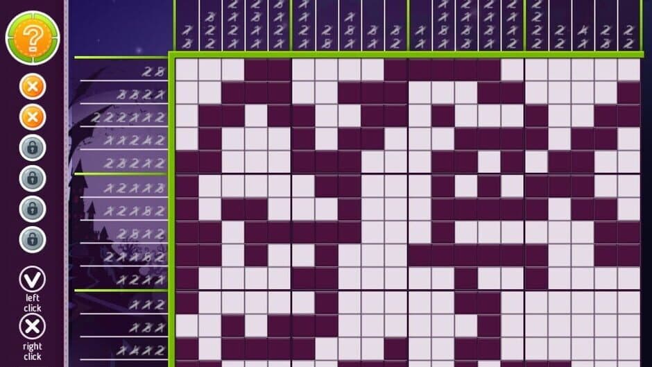 Halloween Riddles Mysterious Griddlers screenshot