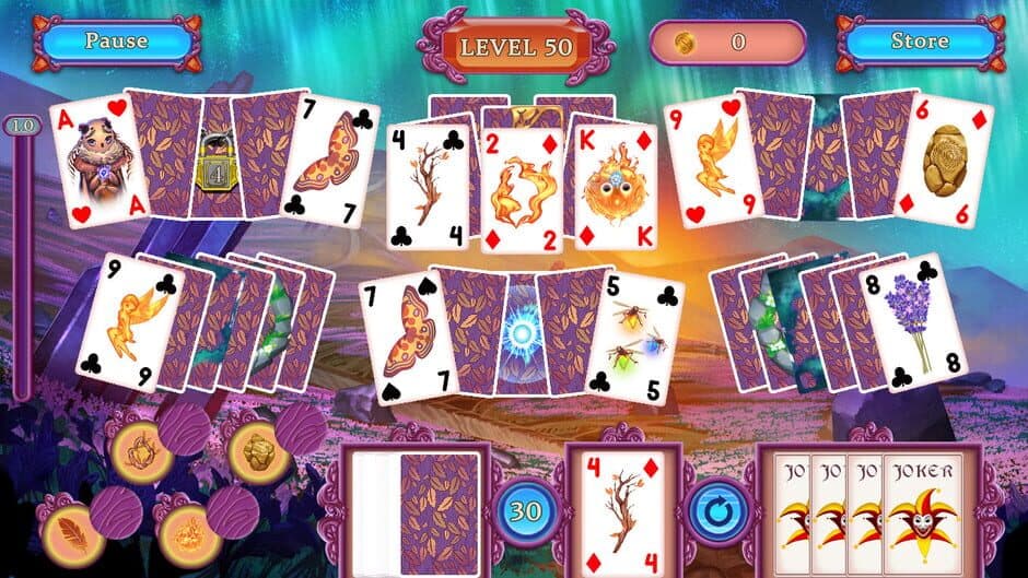 Endless Soul Light Solitaire screenshot