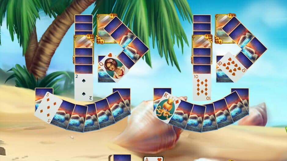 Solitaire Beach Season: Sounds of Waves screenshot