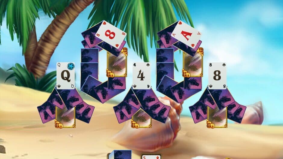 Solitaire Beach Season: Sounds of Waves screenshot