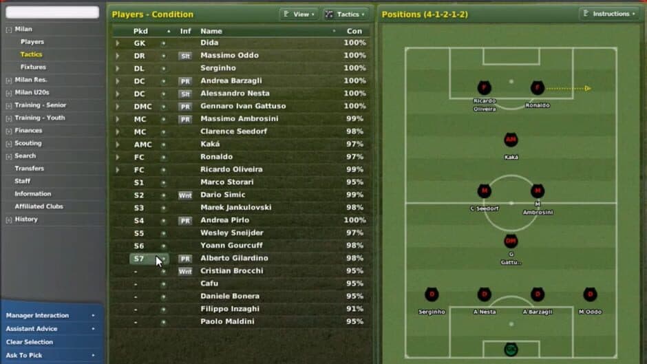 Football Manager 2007 screenshot