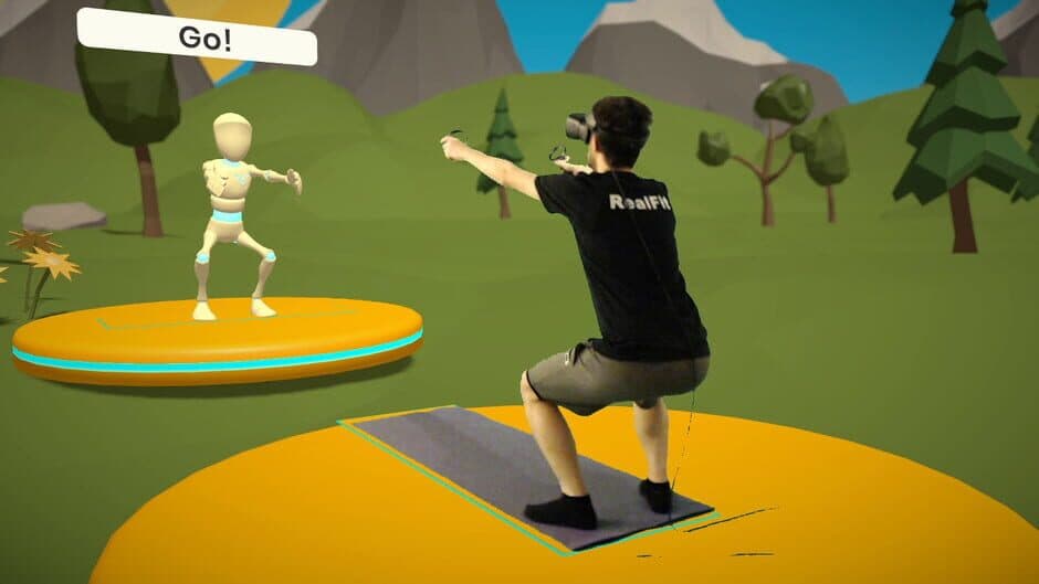 RealFit (VR fitness) screenshot