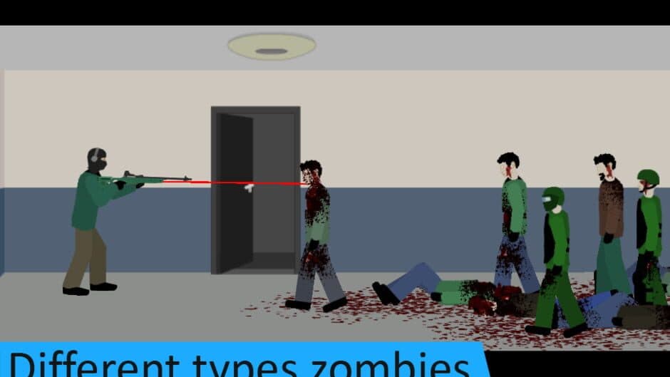 Flat Zombies: Cleanup & Defense screenshot