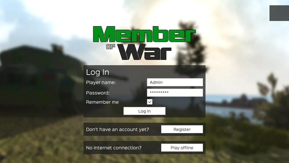 Member of War screenshot