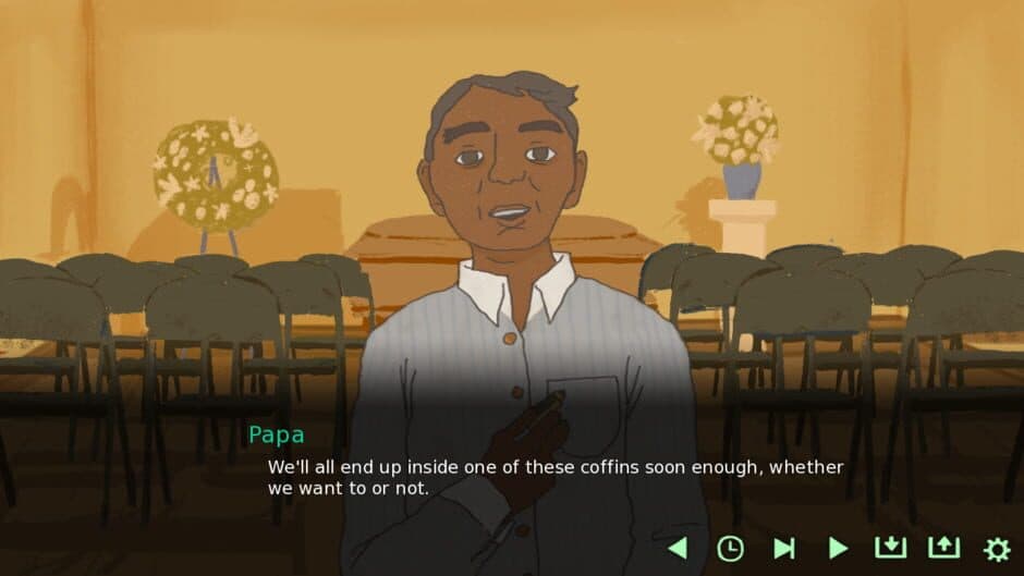 Aria at the Funeraria screenshot