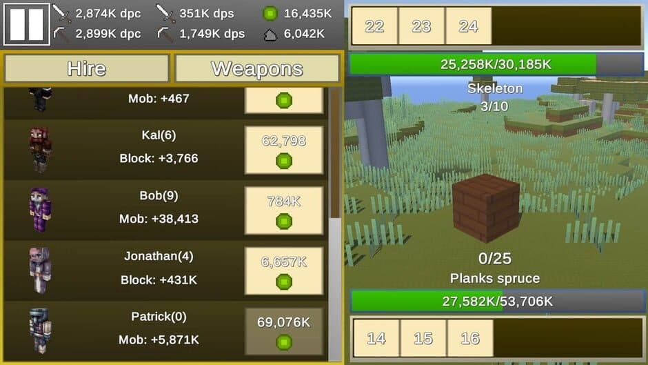 MineClicker screenshot